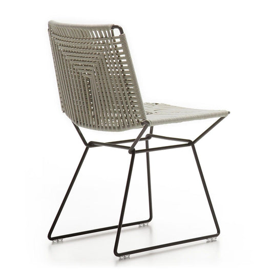 Neil Twist Dining Chair | Anthracite Grey Matt Cord 03