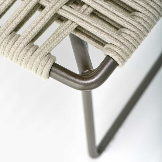Neil Twist Dining Chair | Ecru Matt Cord 23