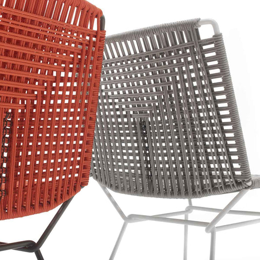 Neil Twist Dining Chair | Anthracite Grey Matt Cord 03