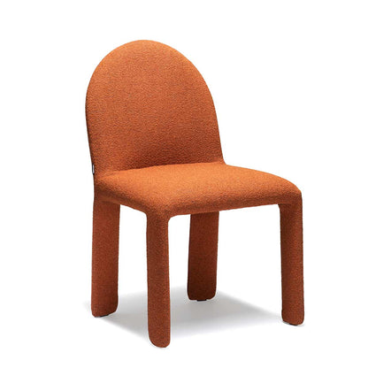 Nellee Dining Chair | Burnt Orange Quantum Fabric