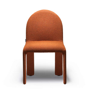 Nellee Dining Chair | Burnt Orange Quantum Fabric