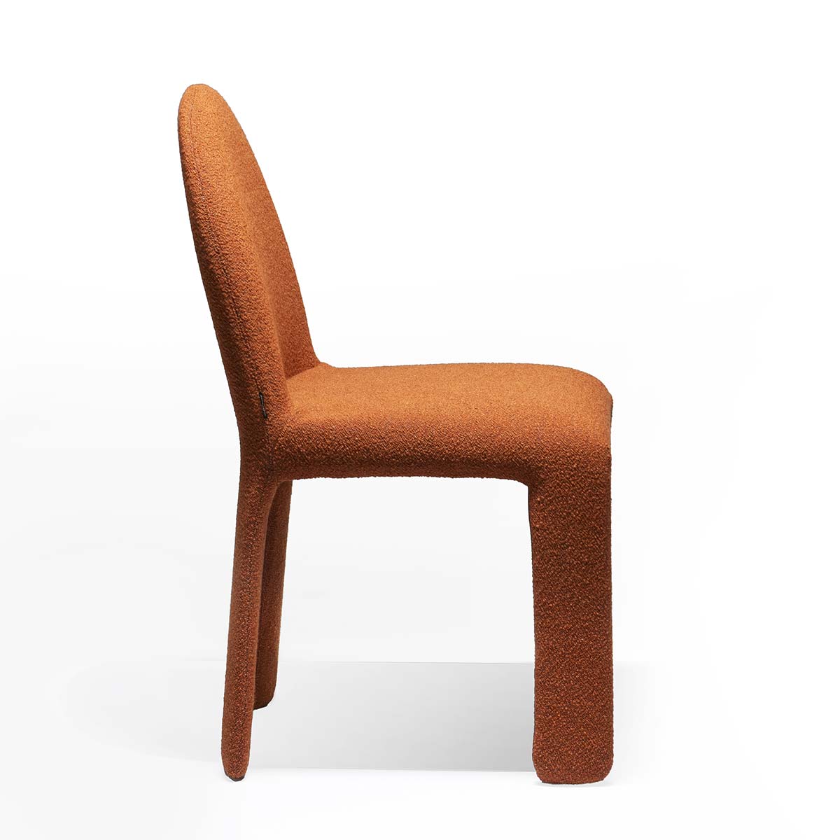 Nellee Dining Chair | Burnt Orange Quantum Fabric