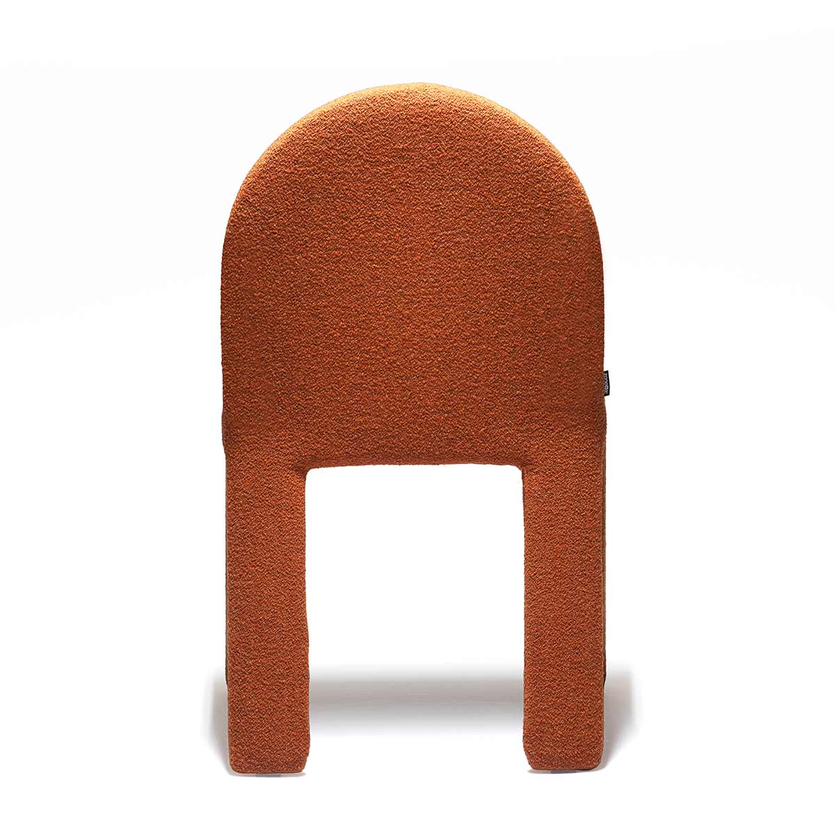 Nellee Dining Chair | Burnt Orange Quantum Fabric
