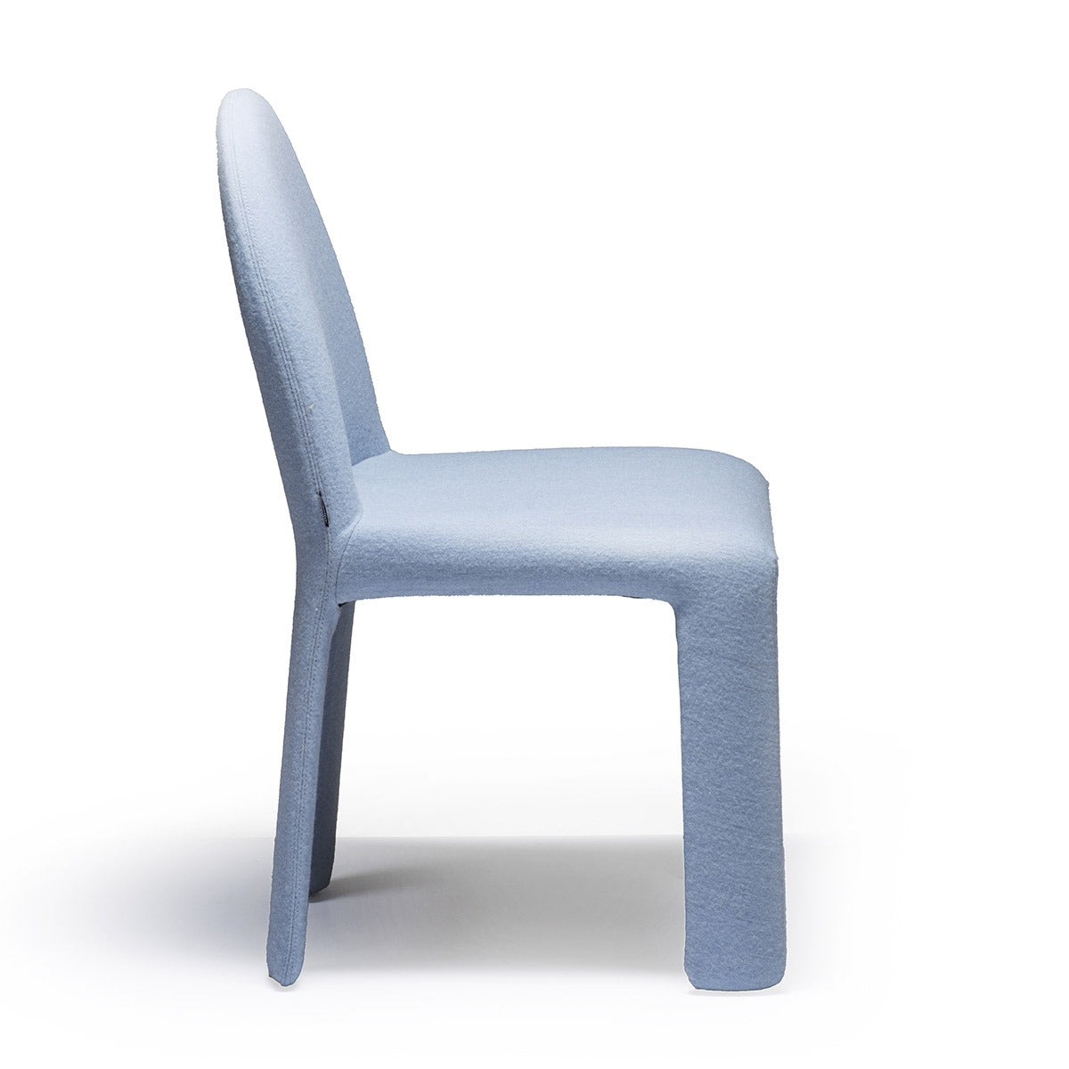 Nellee Dining Chair | Light Sky Blue Terso Fabric