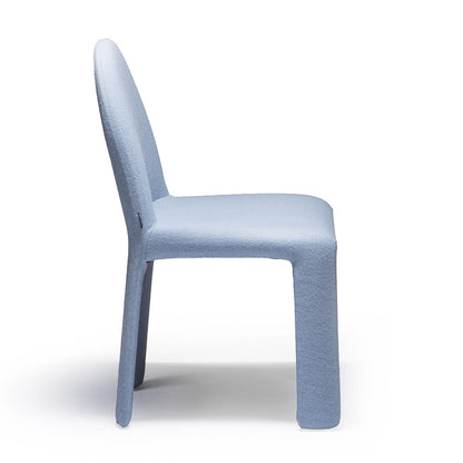 Nellee Dining Chair | Light Sky Blue Terso Fabric