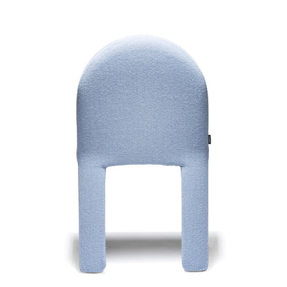 Nellee Dining Chair | Light Sky Blue Terso Fabric