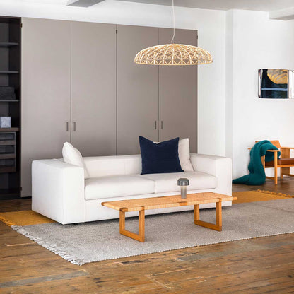 Neowall Sofa Bed 231cm | White 01 Tosca Upholstery