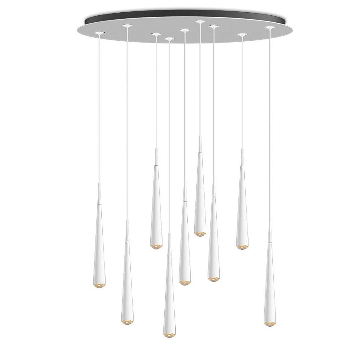 Niceone Rain 9 Light Cluster | White