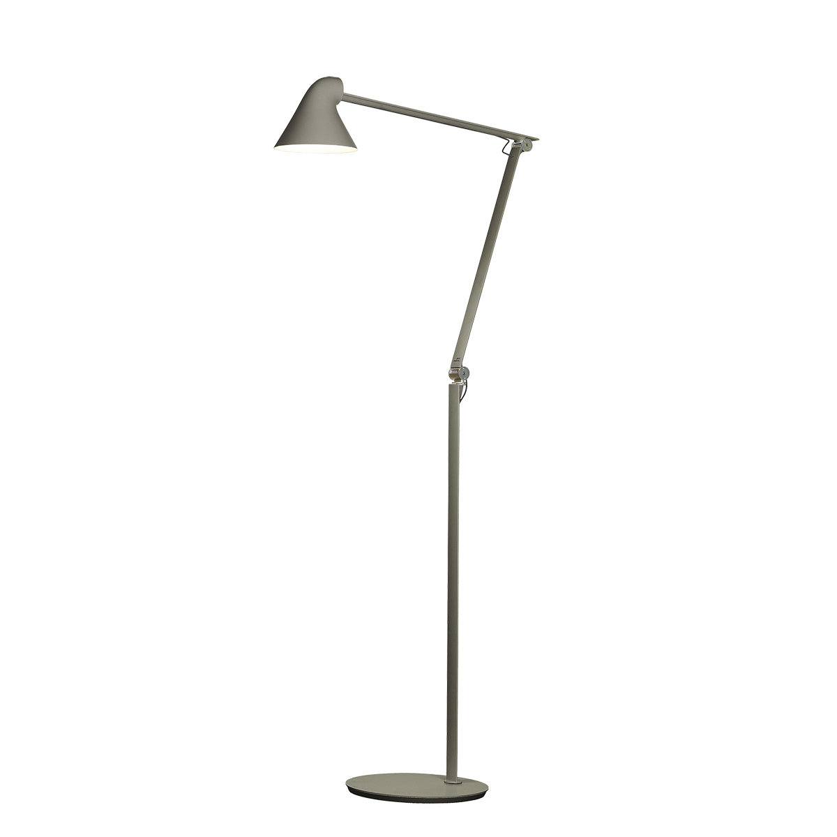 NJP Floor Lamp | Light Grey Aluminium