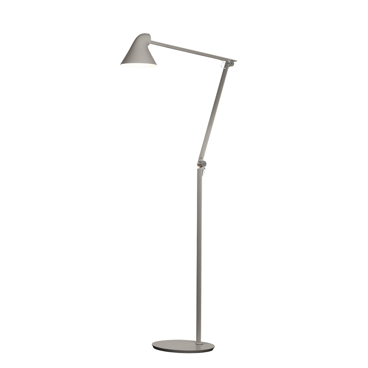 NJP Floor Lamp | Light Grey Aluminium