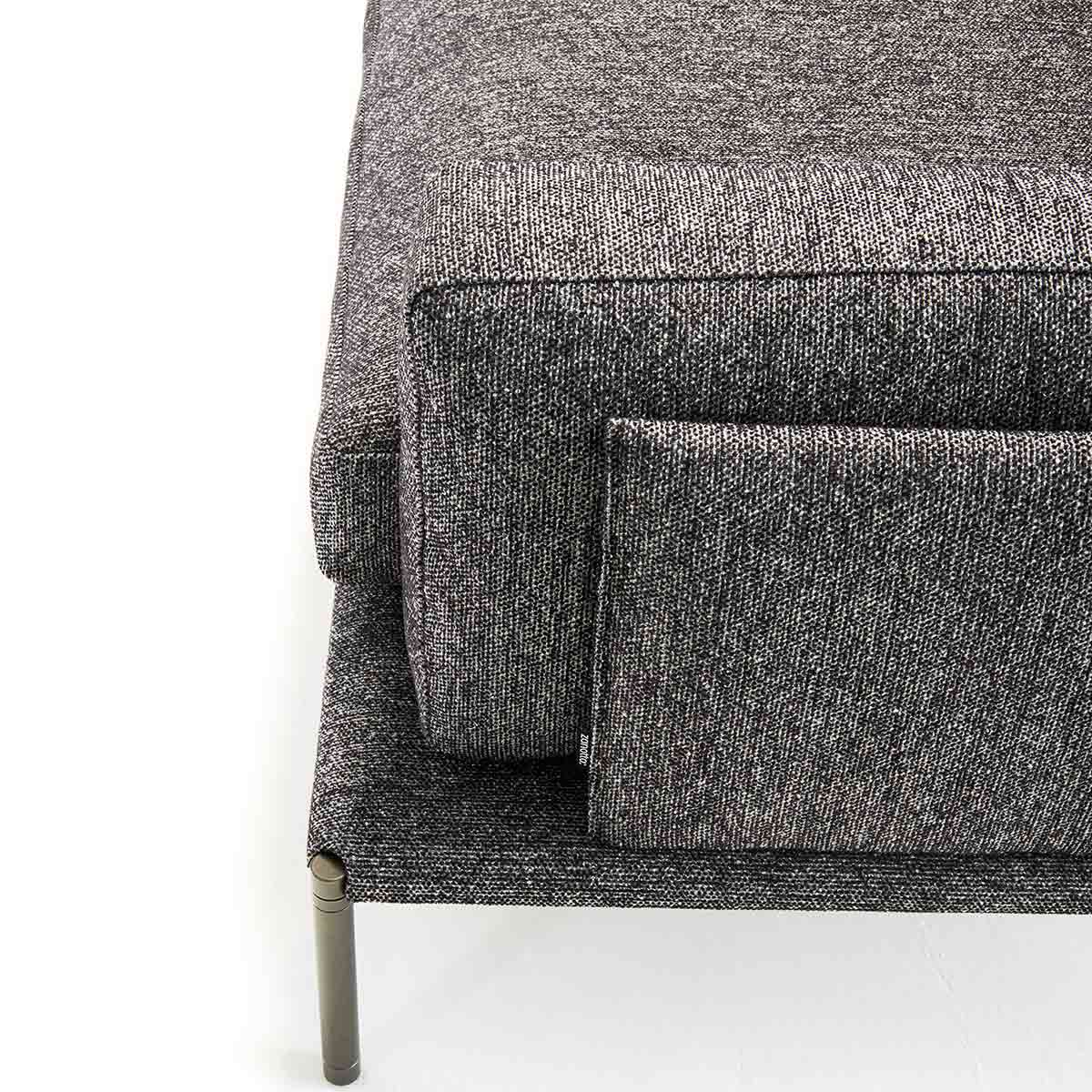 Noah 2 Seat Large Sofa 230cm | Grey Teatro 26908 Velvet