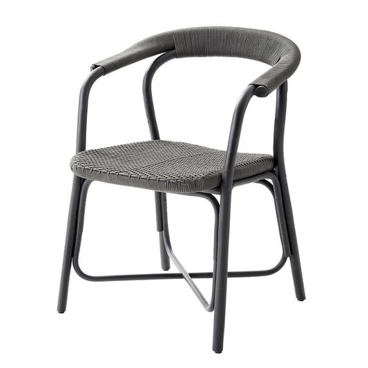 Noble Dining Chair | Dark Grey Soft Rope