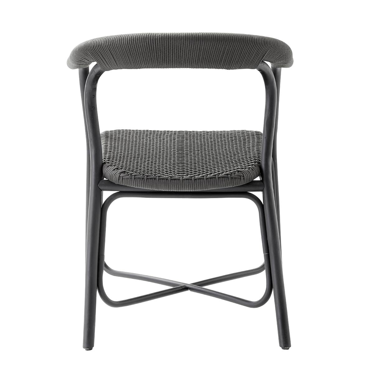 Noble Dining Chair | Dark Grey Soft Rope