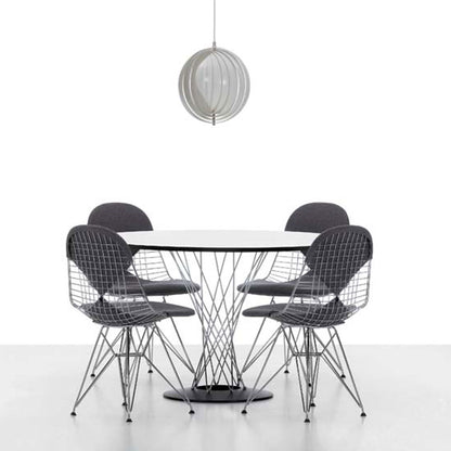 Noguchi Dining Table 120cm | White Laminate Top