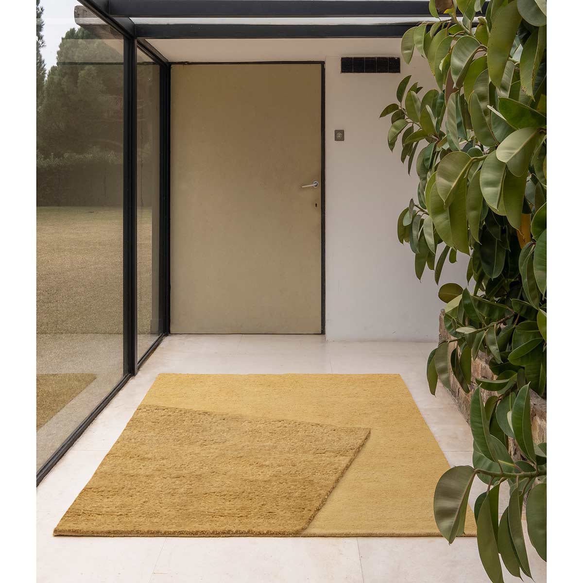 Oblique Rug 170x240cm | Amber