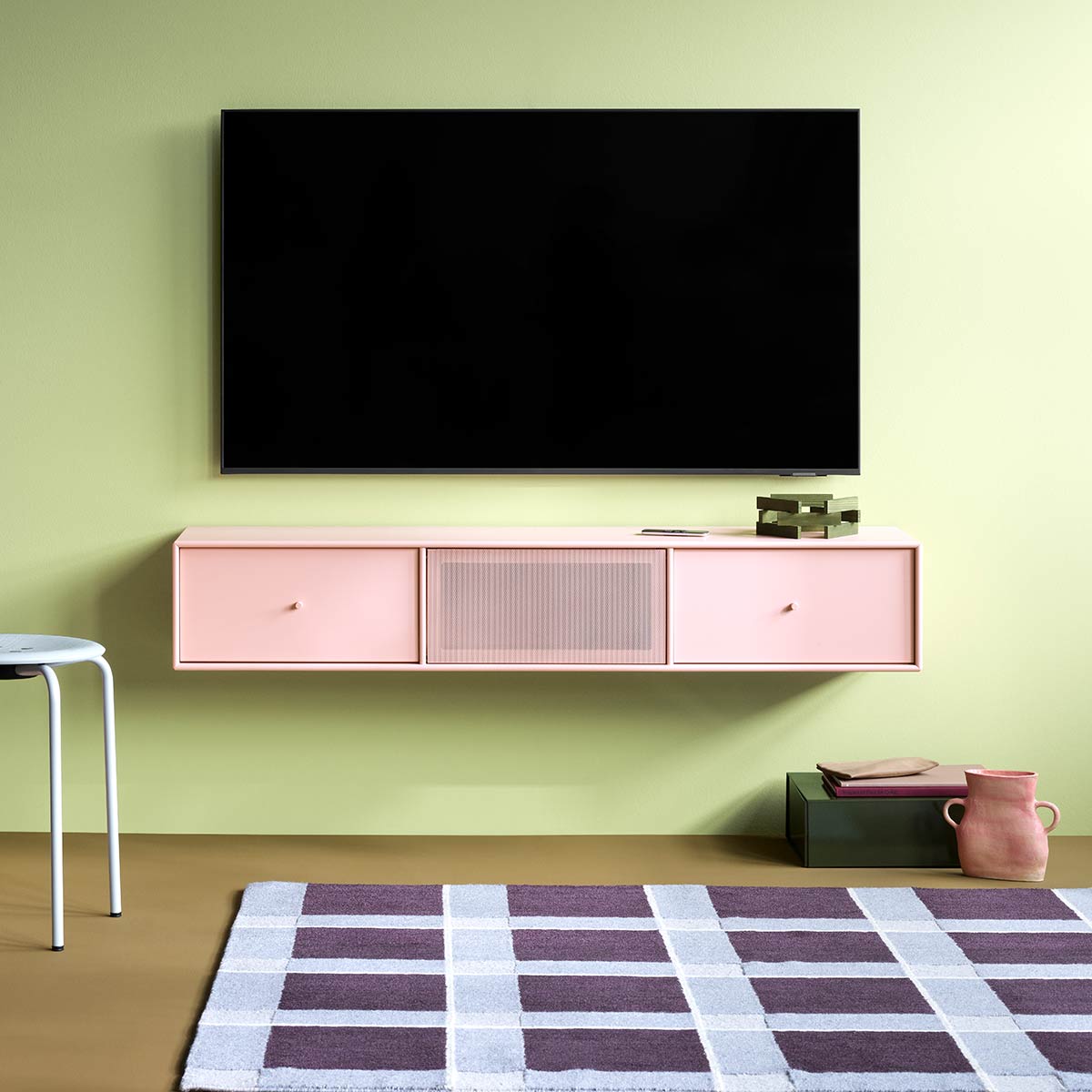 Octave V TV and Sound Unit | Ruby Lacquer