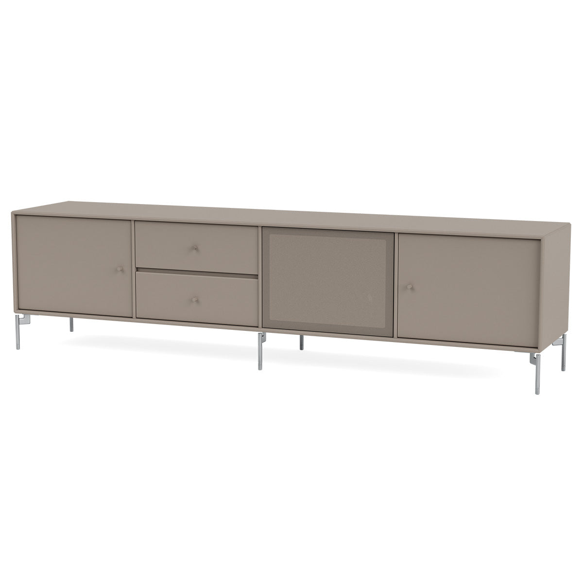 Octave VIII TV and Sound Unit | Truffle Lacquer