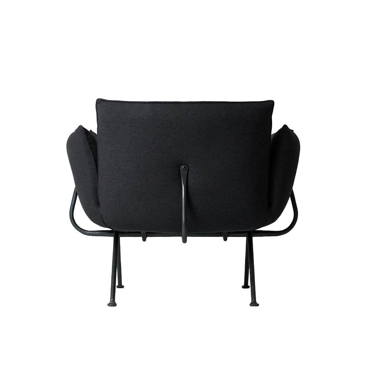 Officina Armchair | Charcoal Divina Melange 180 Upholstery