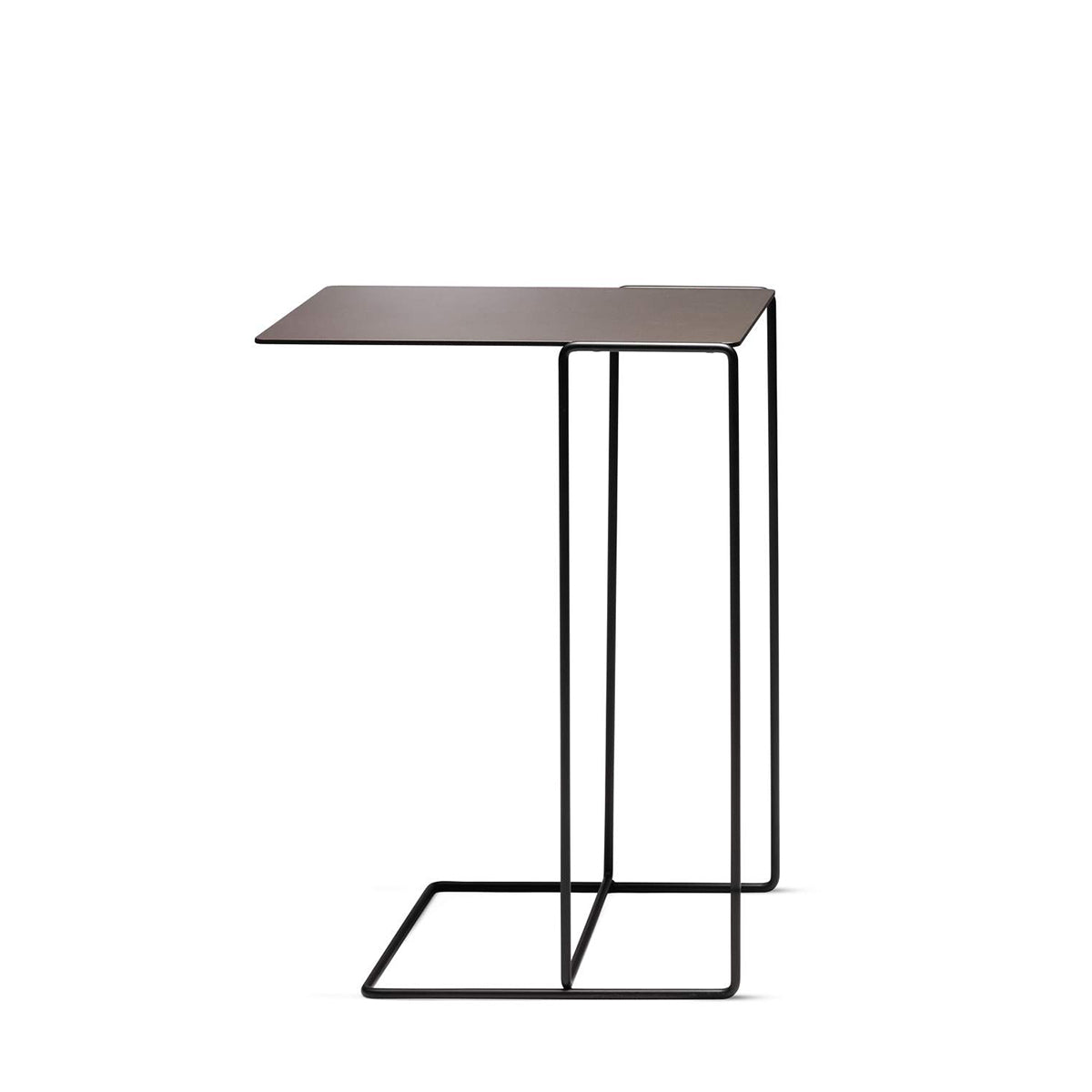 Oki Side Table T1 | Matt Black Top
