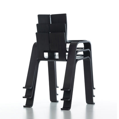 Ombra Tokyo Chair | Black Stained Oak Seat and Frame