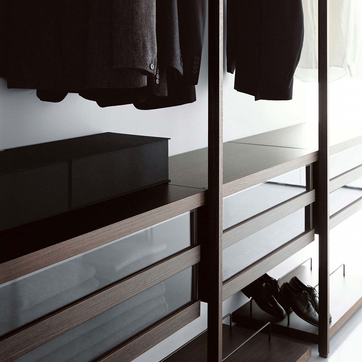 Open Wardrobe Example | As Displayed