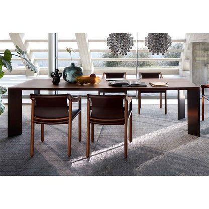 Ordinal Rectangular Dining Table | American Walnut Top