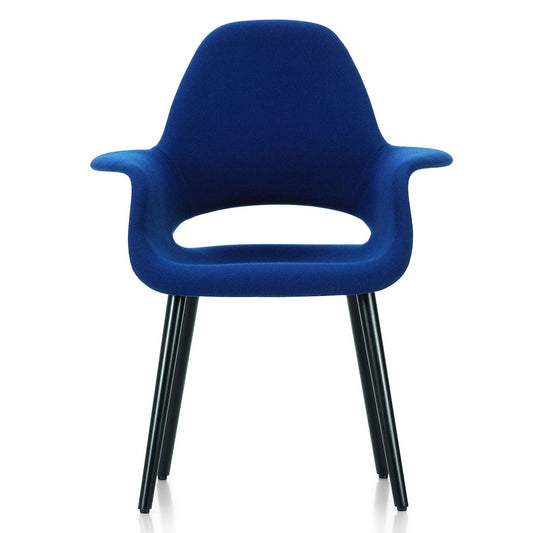 Organic Conference Chair | Blue/Ivory 83 Hopsak Upholstery