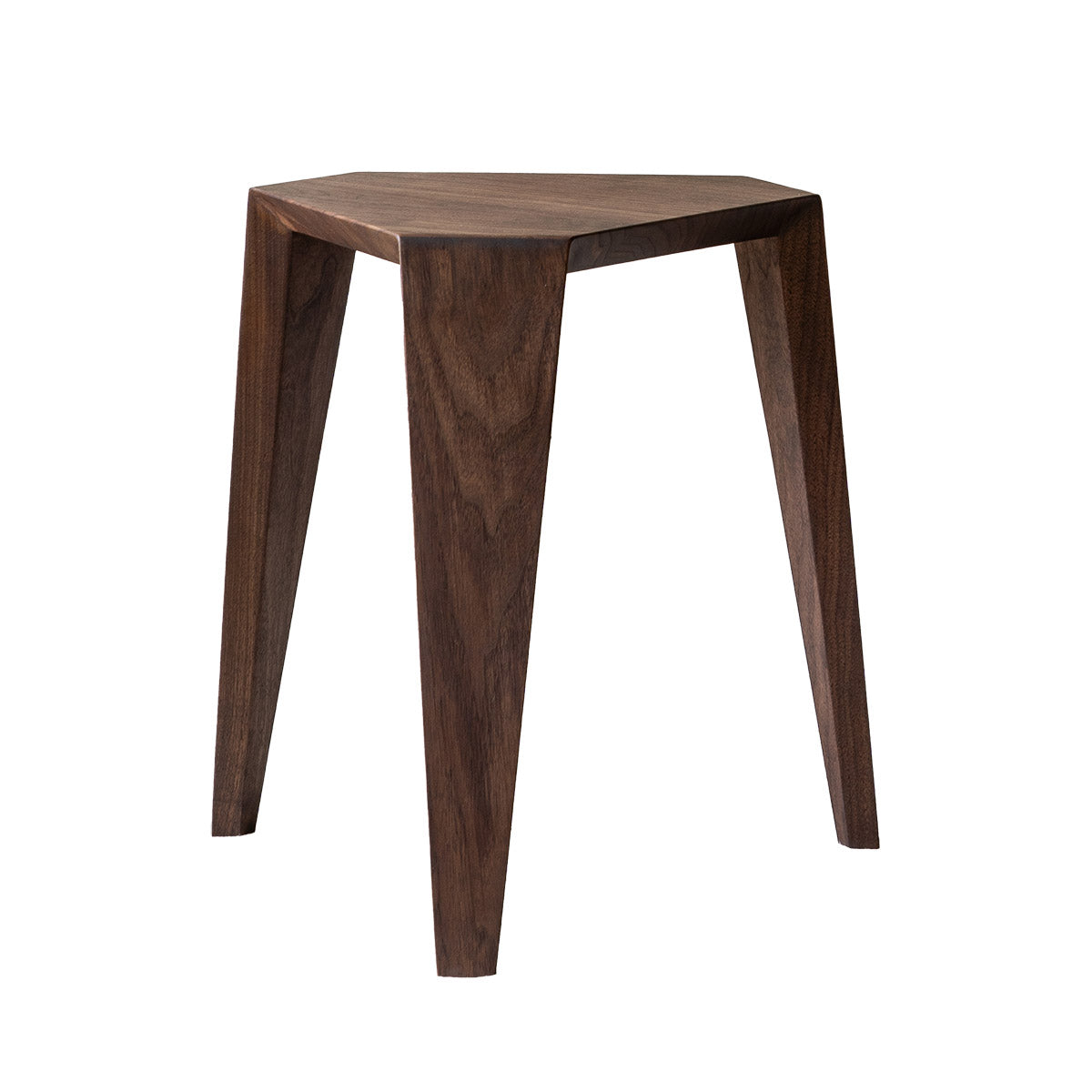 Ori Stool | Ebony Walnut Frame