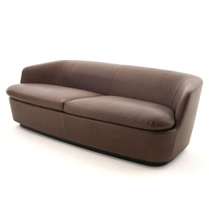 Orla 2 Seat Sofa | Pelle Leather 290 Bordeaux