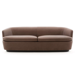 Orla 2 Seat Sofa | Hallingdal Fabric 571H Brown Cream