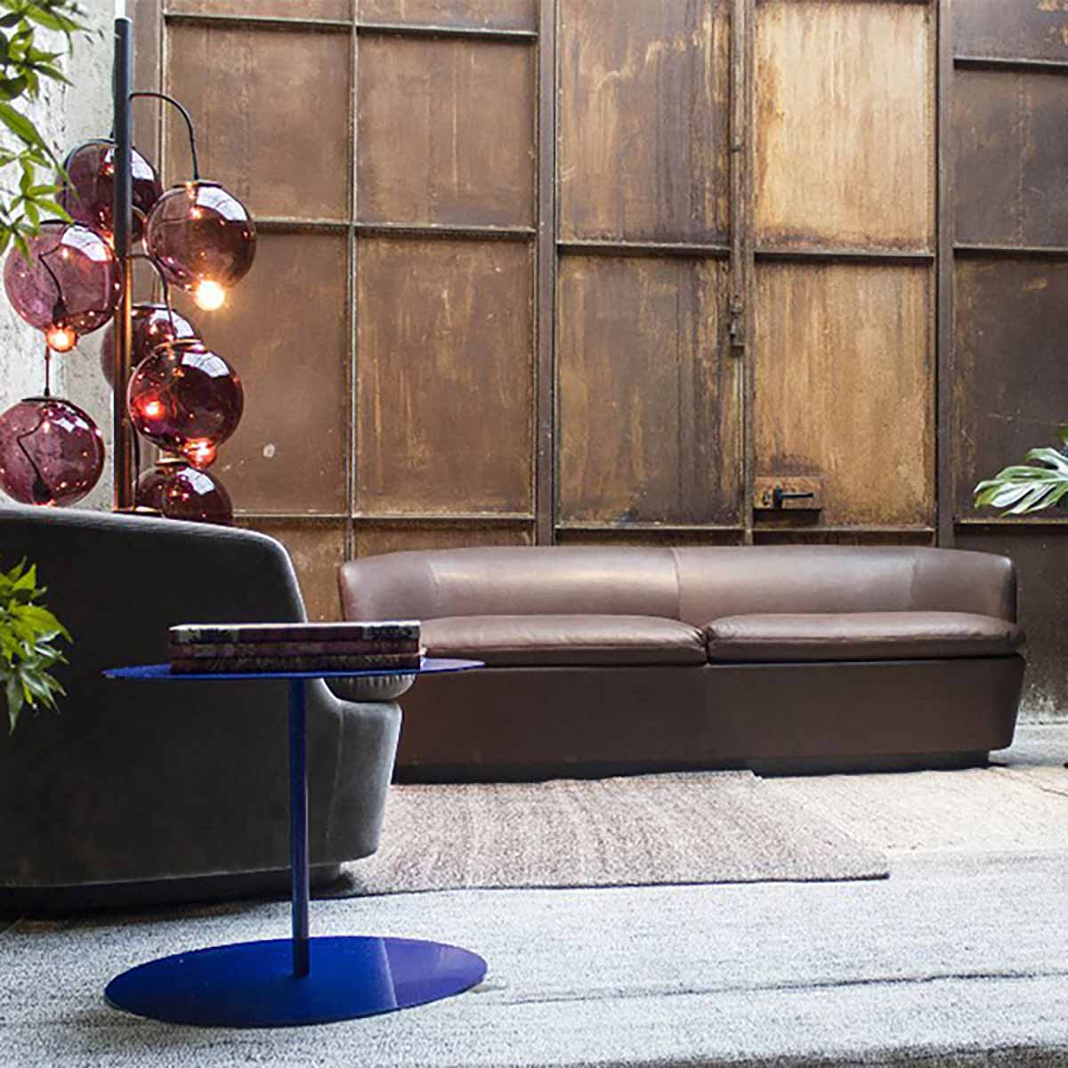 Orla 2 Seat Sofa | Hallingdal Fabric 571H Brown Cream