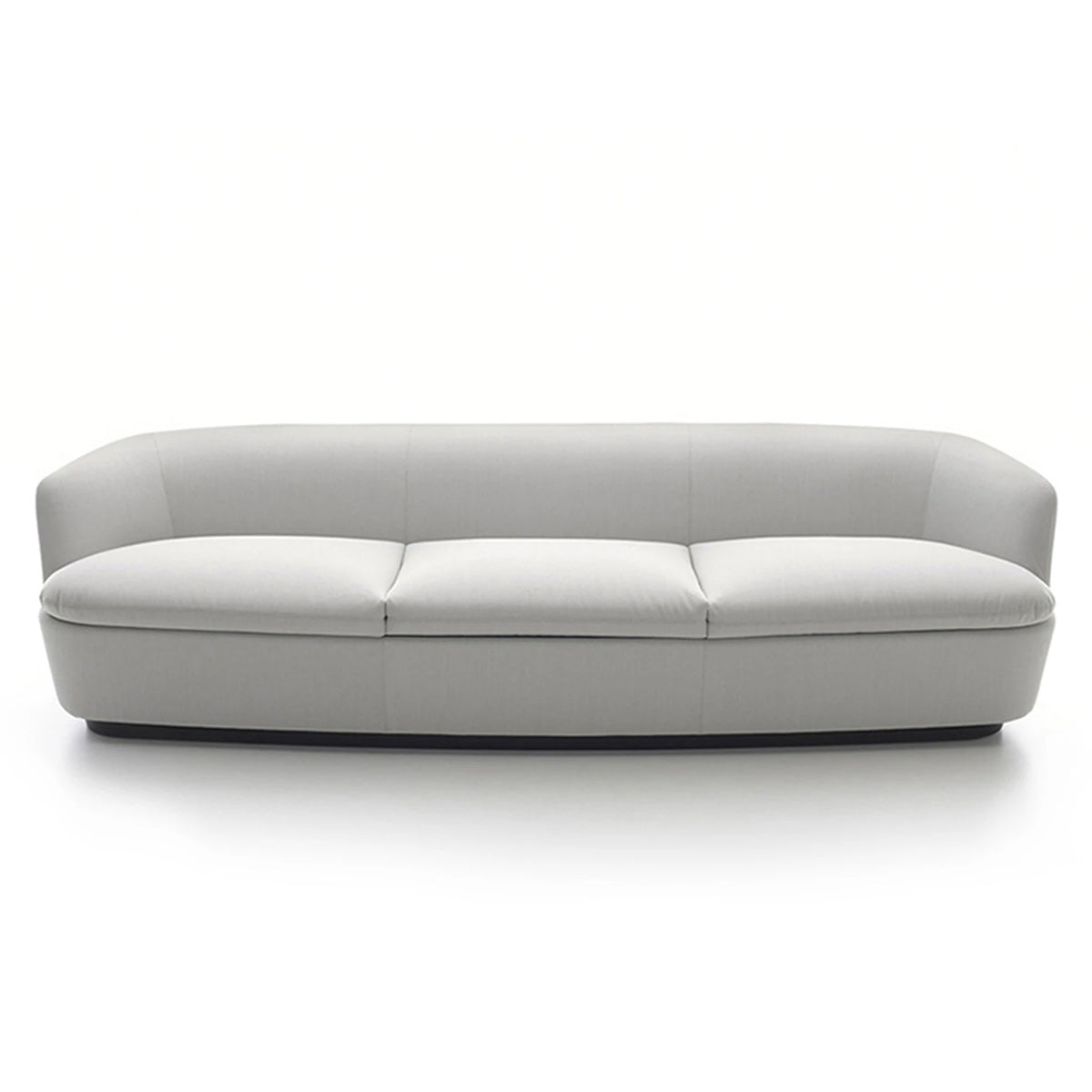 Orla 3 Seat Sofa | Hallingdal Fabric 126 Grey White