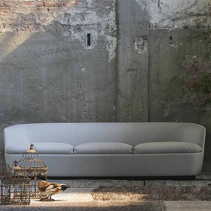 Orla 3 Seat Sofa | Hallingdal Fabric 126 Grey White