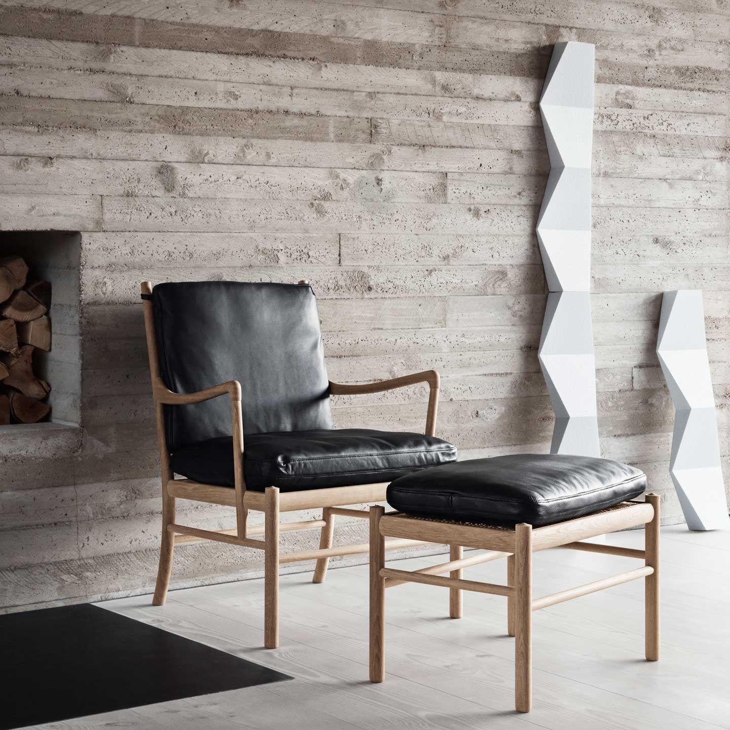 OW149 Colonial Chair | Raku Terra Leather