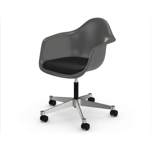 PACC Eames Task Chair | Granite Grey Shell Dark Grey Seat Pad