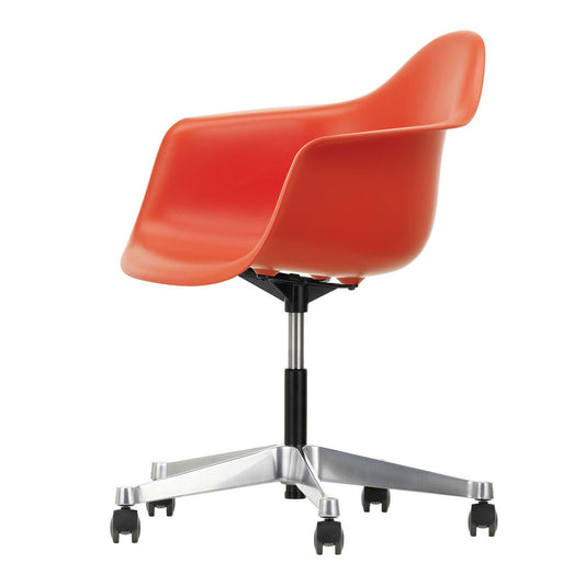 PACC Eames Task Chair | Poppy Red Shell NO Seat Pad