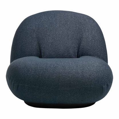 Pacha Chair Swivel Base | Pearl 004 Karakorum Fabric