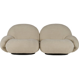 Pacha 2 Seat Sofa | Ivory 001 Karakorum Fabric