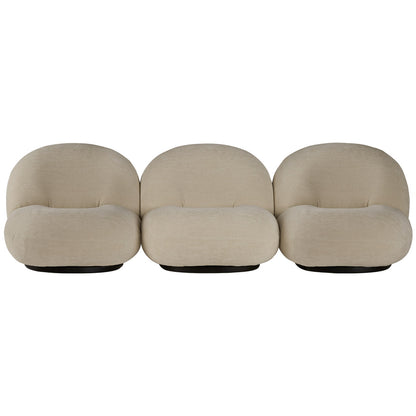 Pacha 3 Seat Sofa | Ivory 001 Karakorum Fabric