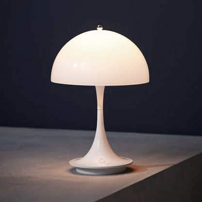 Panthella 160 Portable Lamp | Opal White Acrylic