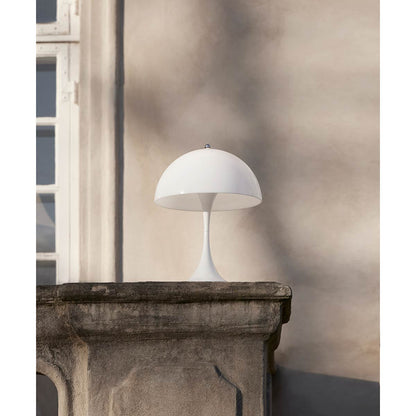 Panthella 250 Portable Lamp | Opal White Acrylic