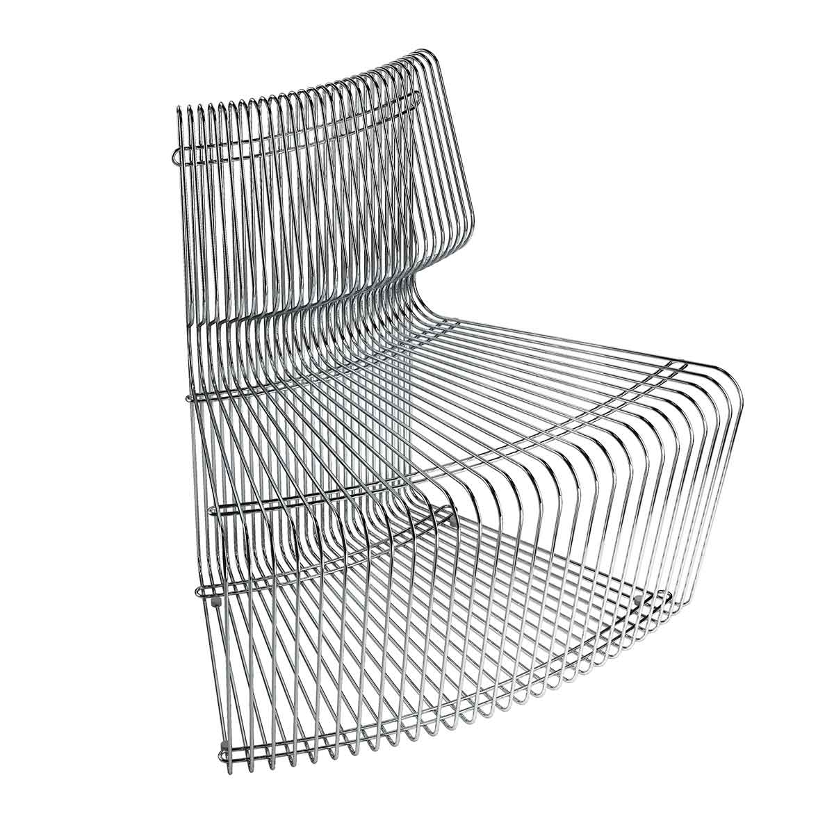 Pantonova Concave | Chrome Wire Frame