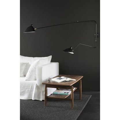 Paperknife Center Table | Ebony Walnut Frame