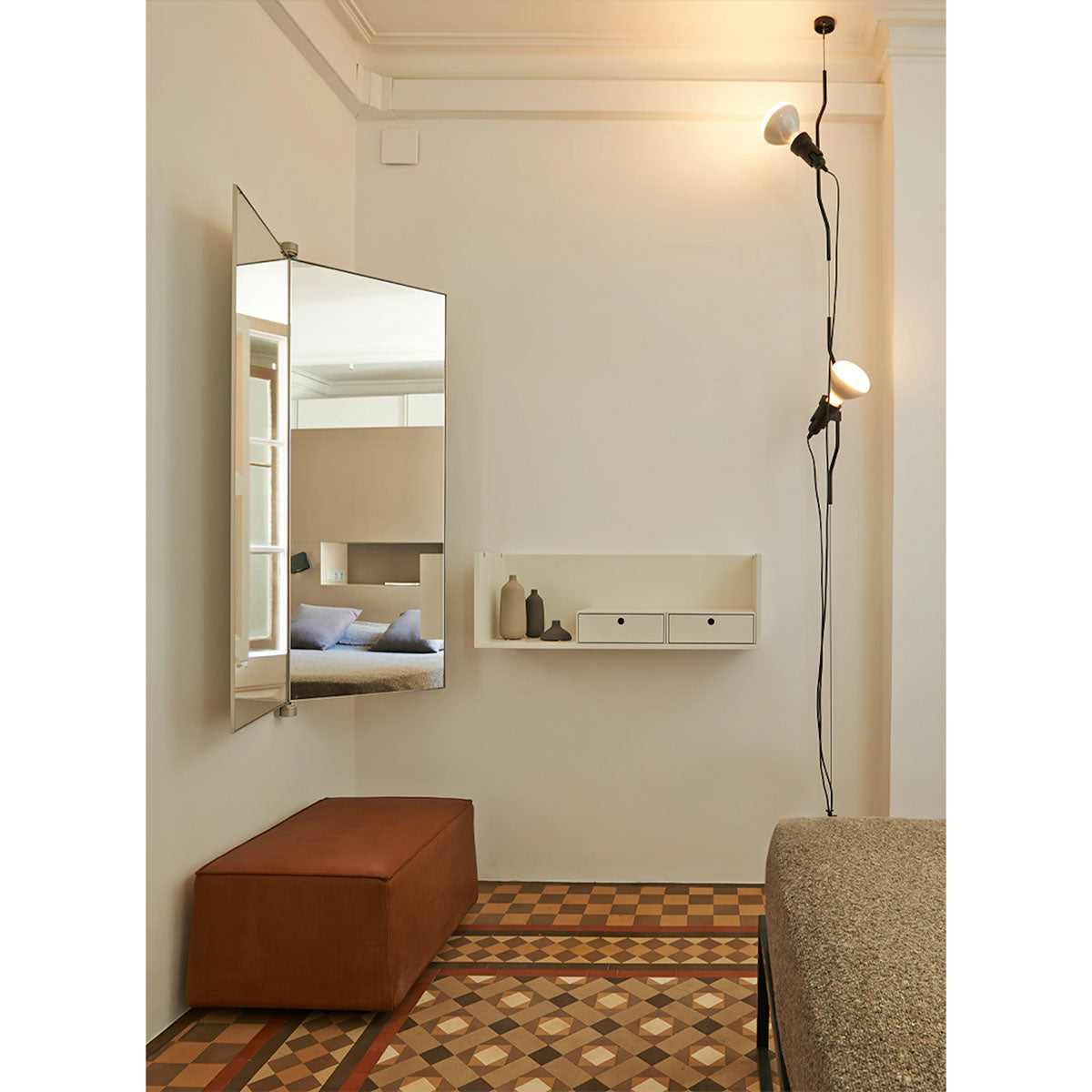 Parentesi Suspension Lamp | Black