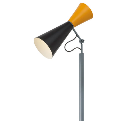 Parliament Floor Lamp | Yellow and Black Shades