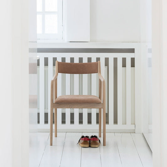 Pepe Dining Chair | Cognac Leather Seat