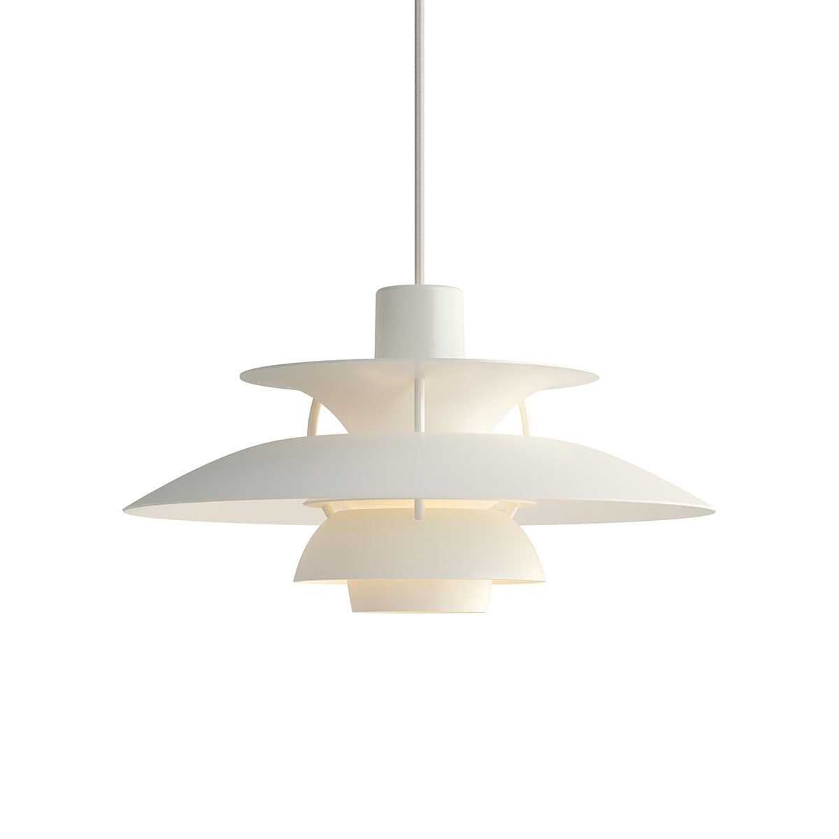 PH 5 Mini Pendant Lamp | Monochrome White