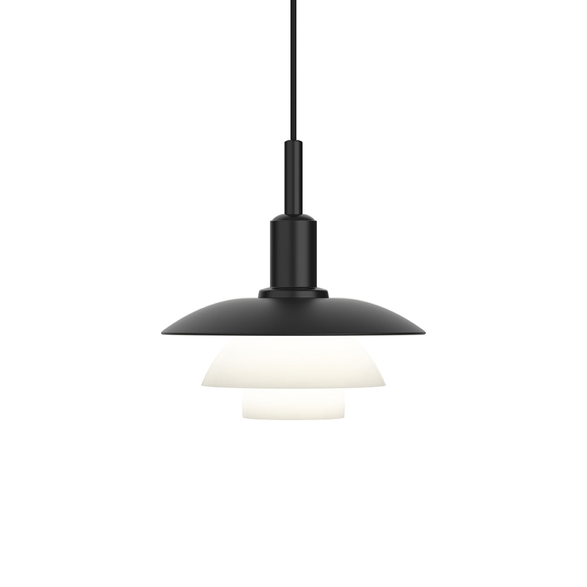 PH 3/3 Pendant Lamp | Black Metal
