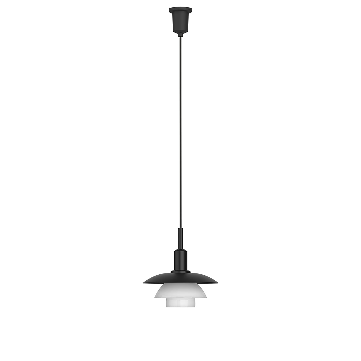 PH 3/3 Pendant Lamp | Black Metal