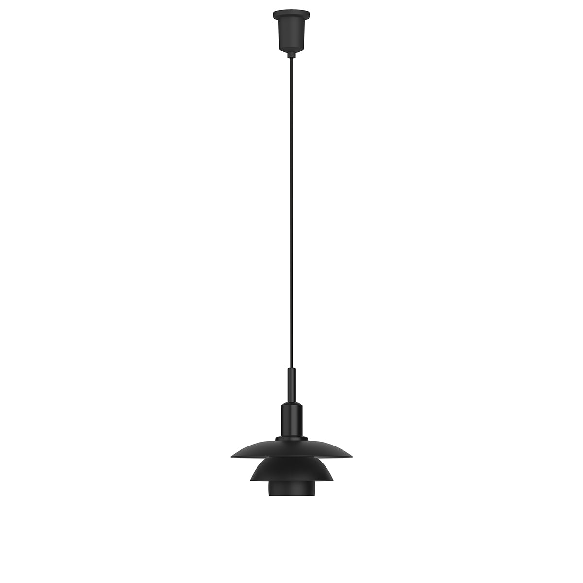 PH 3/3 Pendant Lamp | Black Metal